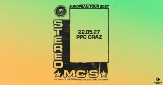 Stereo MC’s - Sat, May 22, 2027, 19:00 at ppc, Neubaugasse 6, 8020 Graz, Österreich