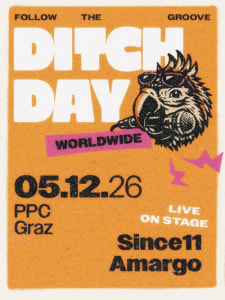 Ditch Day Festival – Since11 und AMARGO - Sa., 05.12.2026, 19:00 at ppc, Neubaugasse 6, 8020 Graz, Österreich