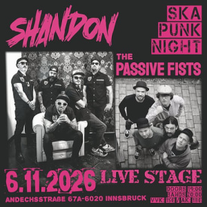 SKA PUNK NIGHT - Fri, Nov 06, 2026, 19:00 at LiveStage Tirol, Andechsstrasse 67a, 6020 Innsbruck, Österreich