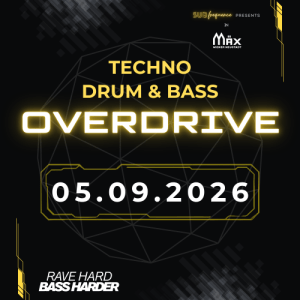 Overdrive 2.0 - Sat, Sep 05, 2026, 22:00 at MÄX, Singergasse 6-8, 2700 Wiener Neustadt, Österreich