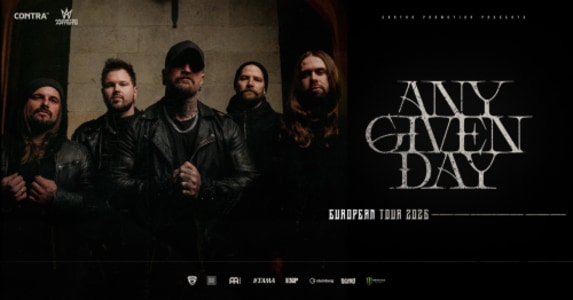 ANY GIVEN DAY (DE) - Tue, Nov 17, 2026, 20:00 at Rockhouse Salzburg, Schallmooser Hauptstraße 46, 5020 Salzburg, Österreich
