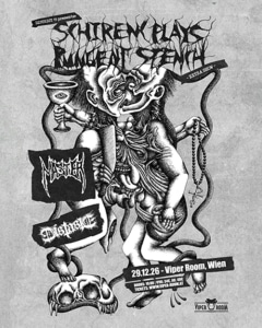 Live: SCHIRENC PLAYS PUNGENT STENCH – Extra Show - Tue, Dec 29, 2026, 22:00 at Viper Room Vienna, Landstrasser Hauptstr. 38, 1030 Wien, Österreich