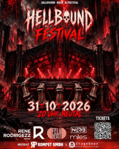 Hellbound Festival - Sat, Oct 31, 2026, 20:00 at FSZ Neutal Harlingstraße 1, 7343 Neutal, Österreich