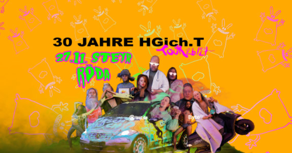 hgich.t live + acid aftershow - Fri, Nov 27, 2026, 21:00 at Kulturhaus röda, Gaswerkgasse 2, 4400 Steyr, Österreich