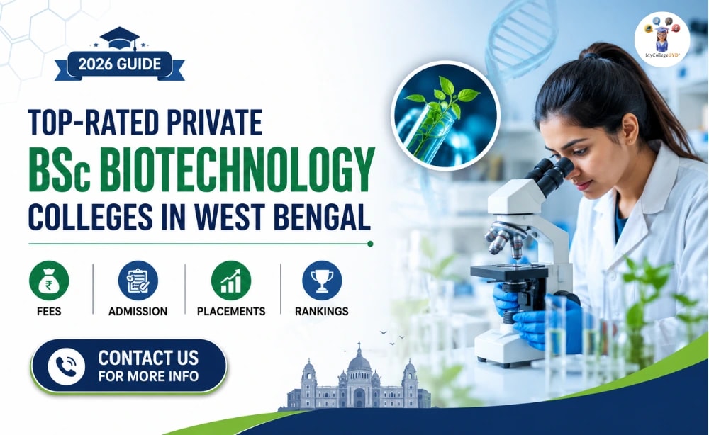 Top-Rated Private BSc Biotechnology Colleges in West Bengal: Fees, Admission, Placements & Rankings (2026 Guide)