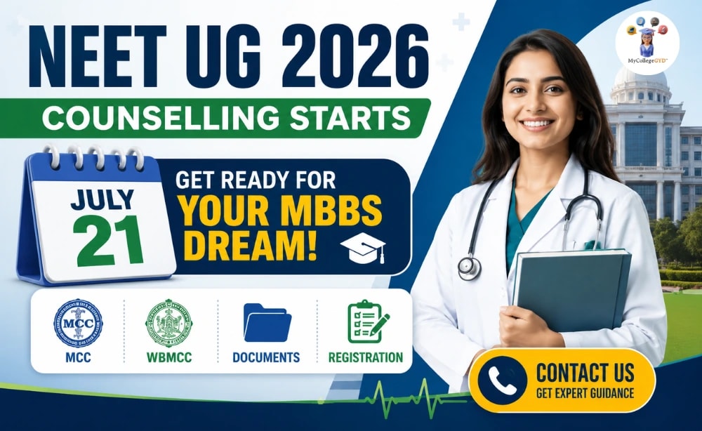 NEET UG 2026 Counselling Starts July 21: WBMCC and MCC Schedule Documents and Registration Steps