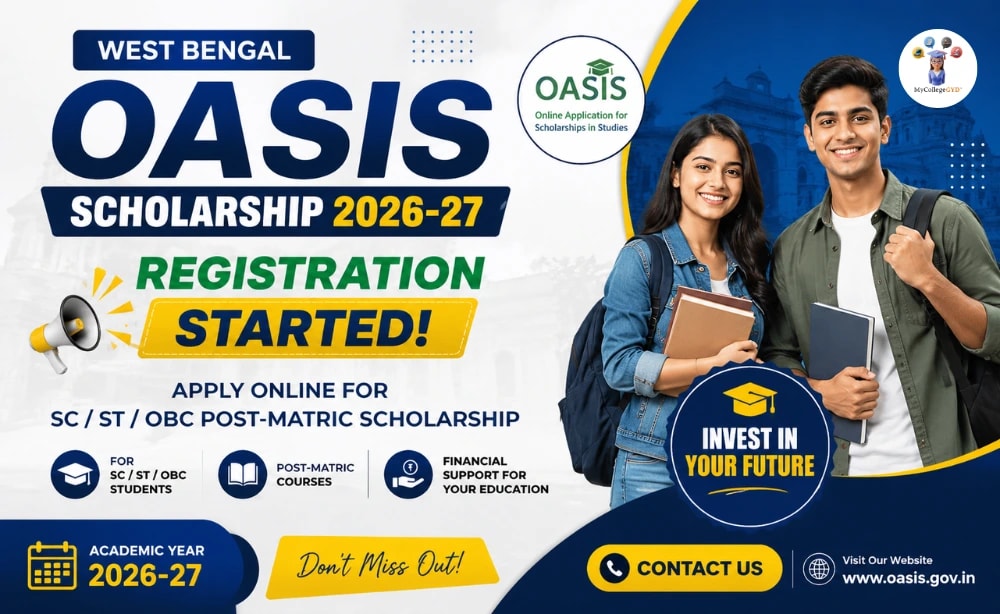 Oasis Scholarship 2026-27: Application Open, Eligibility, Benefits & Process