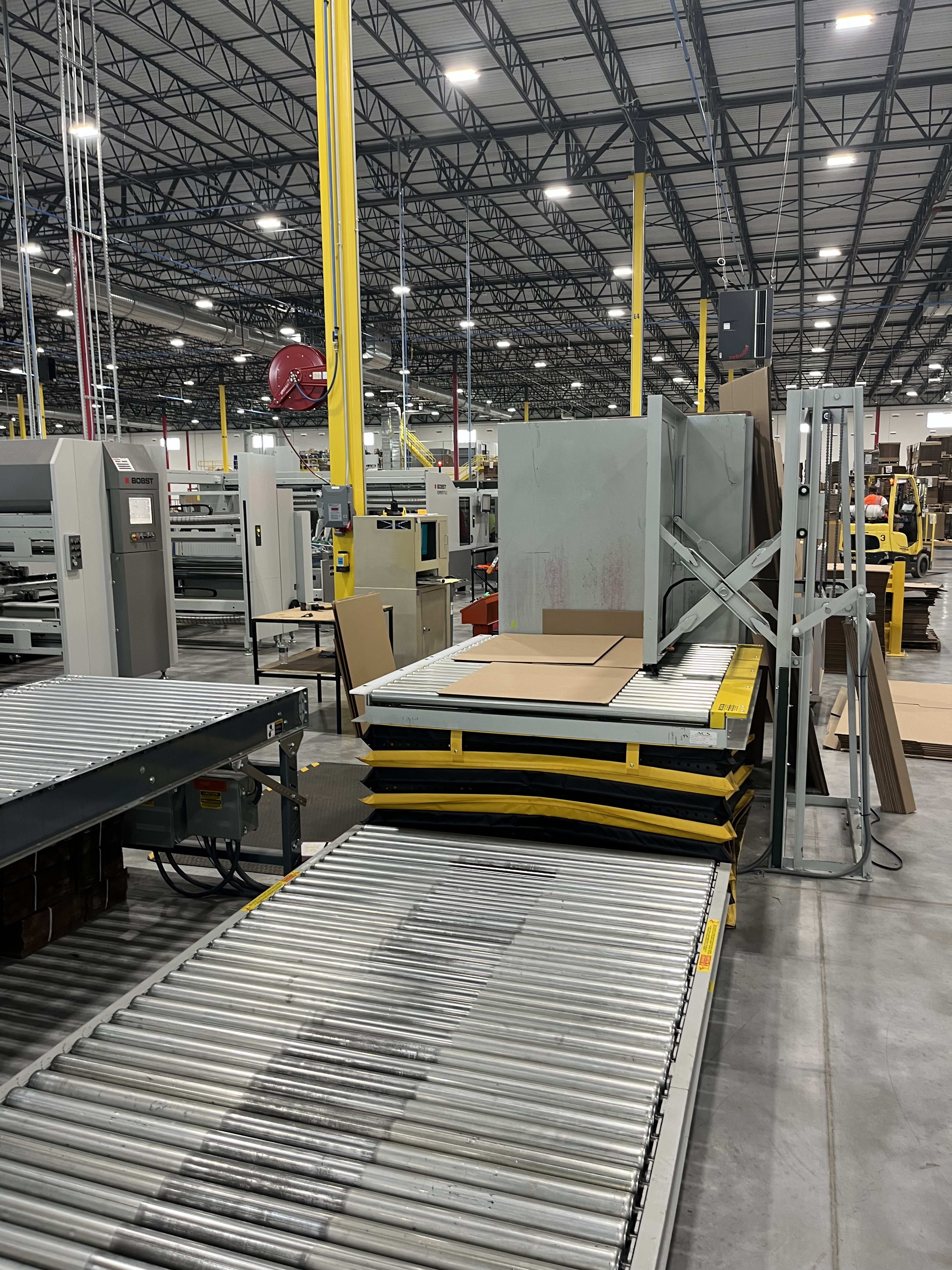 ACS manual stacking corner