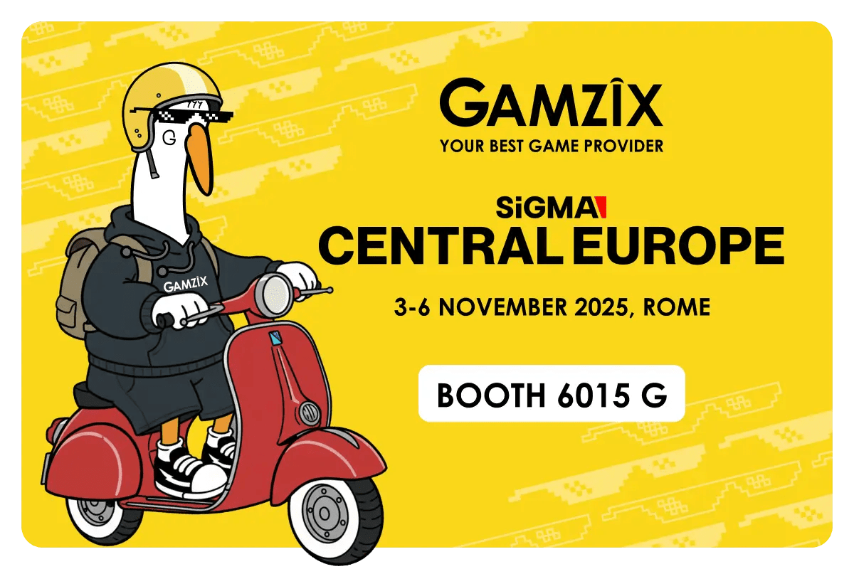 Gamzix Continues the Behind the Reels Journey at SiGMA Central Europe 2025 in Rome