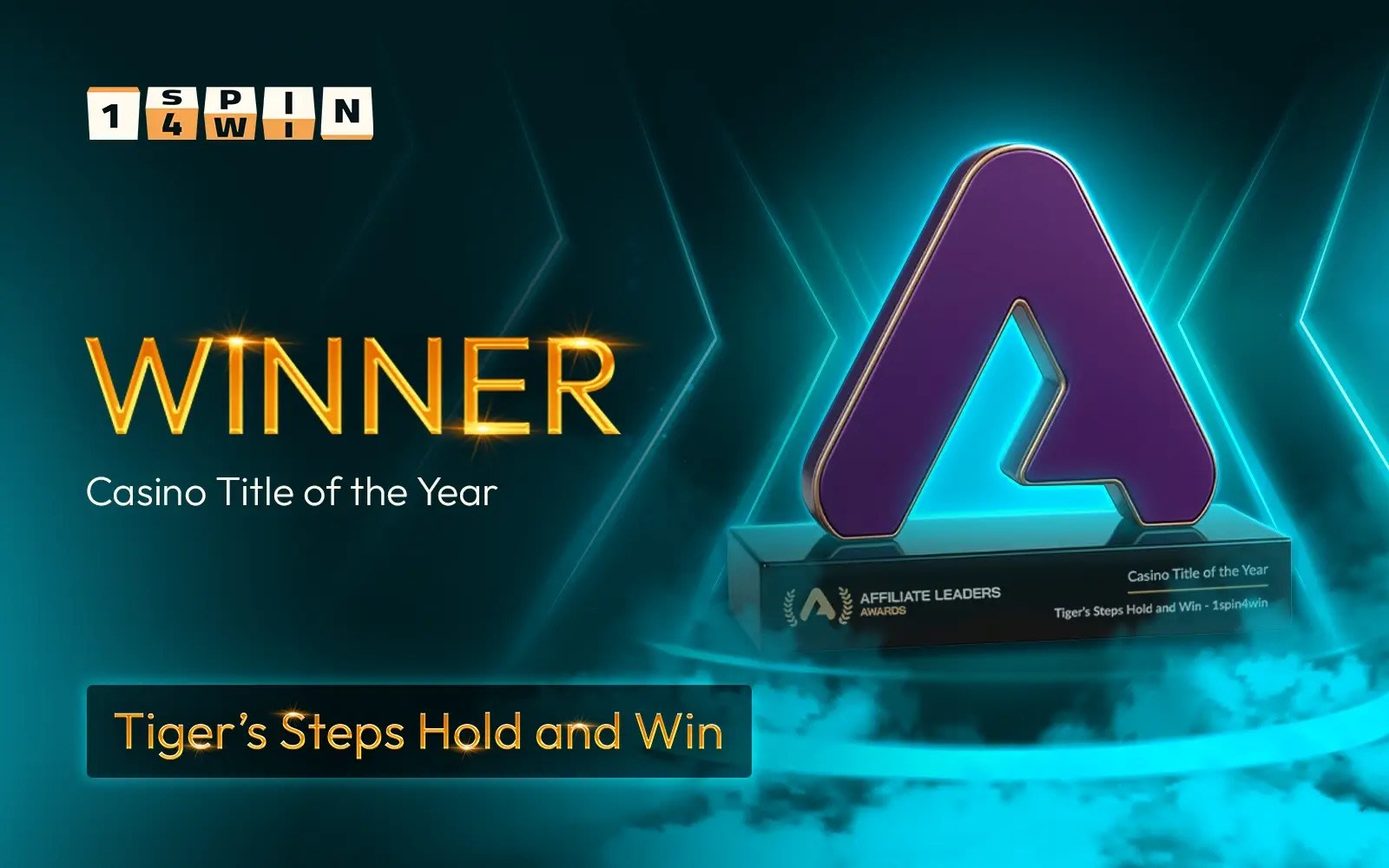 1spin4win wins Casino Title of the Year at Affiliate Leaders Awards 2025
