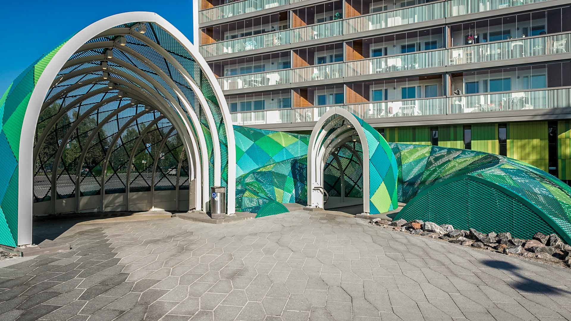 Kuva Tontunpihan naapurustosta.