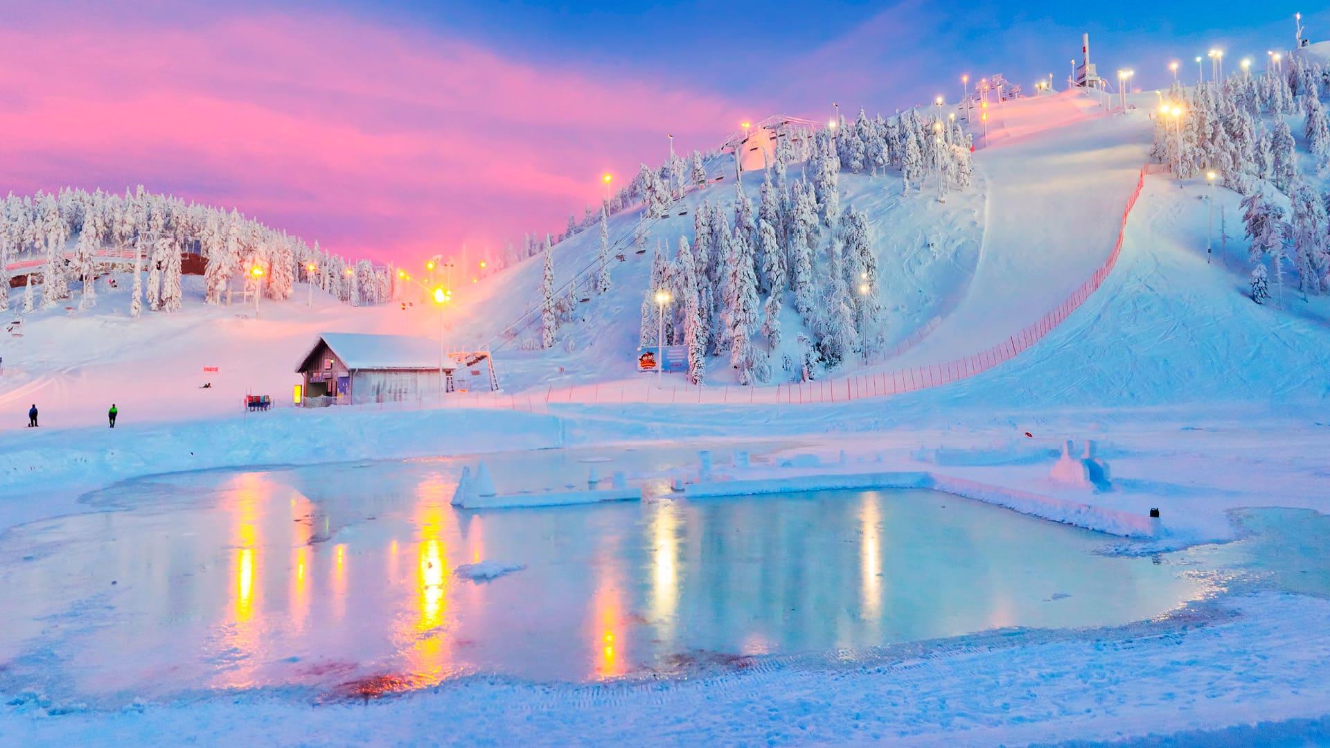 Myytävät loma-asunnot Ruka Chalets III. Ruka. YIT Koti. Vapaa-ajan asunto.