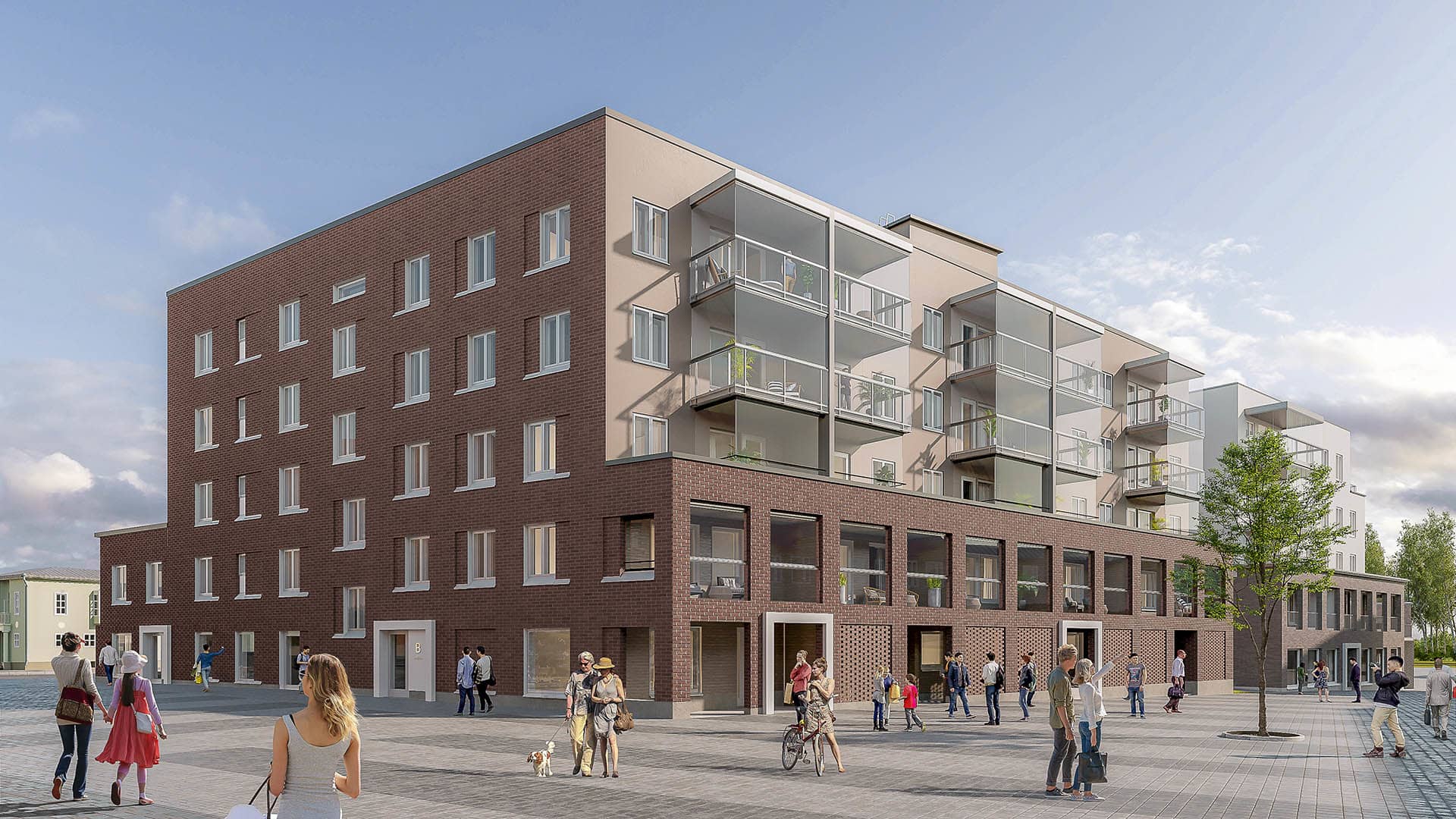 Myytävät asunnot Hämeenlinnan Tempo. Keinusaari. Asemanranta. YIT Koti. Uusi kaupunginosa laajentaa Hämeenlinnan keskustaa rautatieaseman suuntaan, kaikki keskustan palvelut ovat siis helposti saavutettavissa. Suuntaa antava visualisointi Mensanaukion suunnasta.
