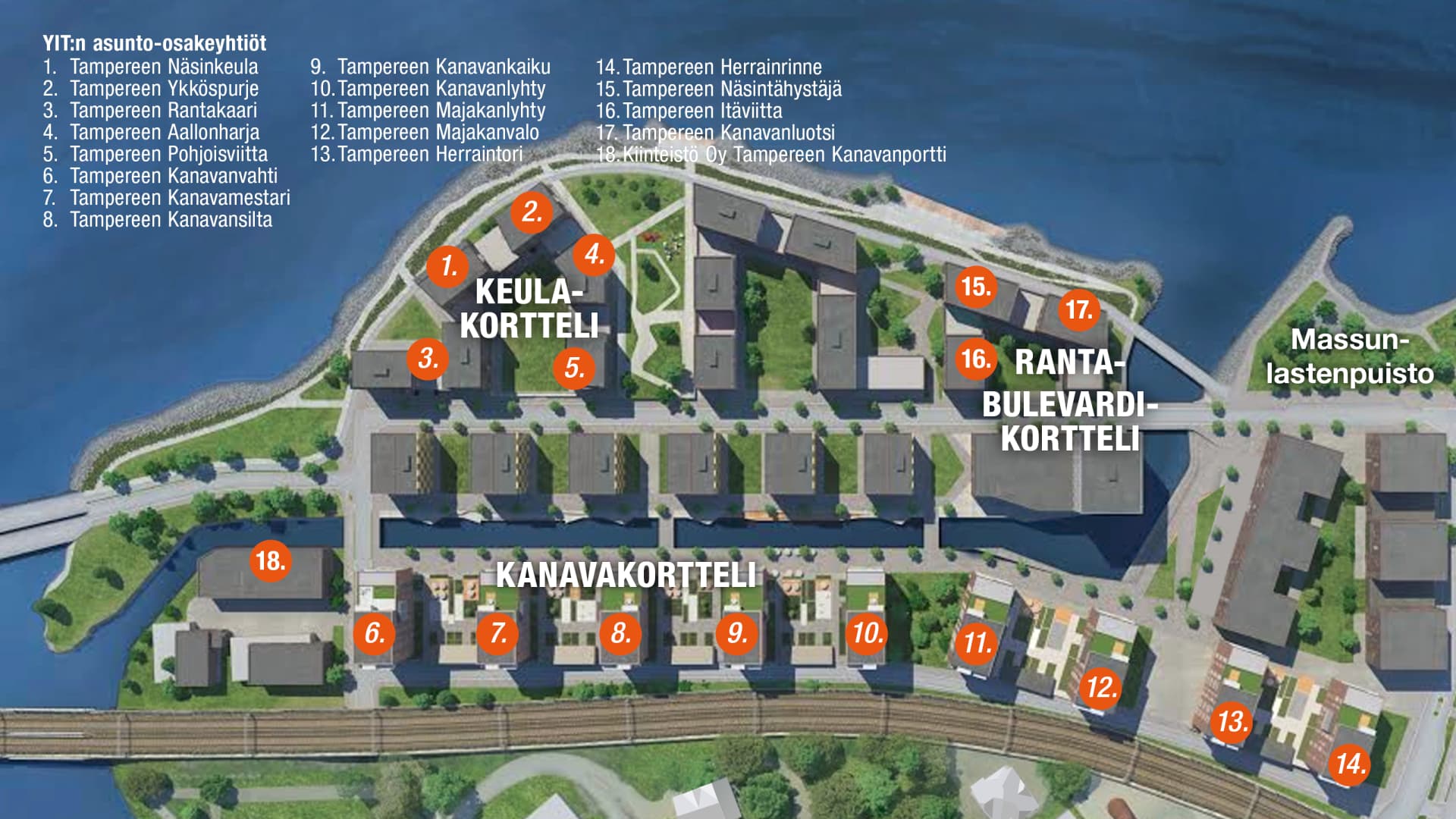 Tampereen Kanavansilta - Ranta-Tampella - YIT 