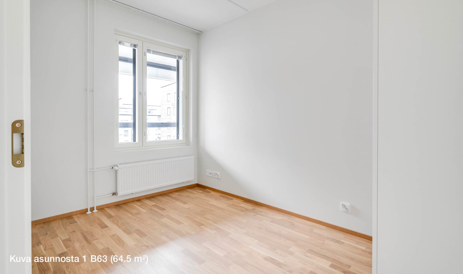 Myytävät asunnot Vantaan Aventuriini. Kivistö. YIT Koti. Kuva asunnosta B63, 64,5 m², 3 h + kt.