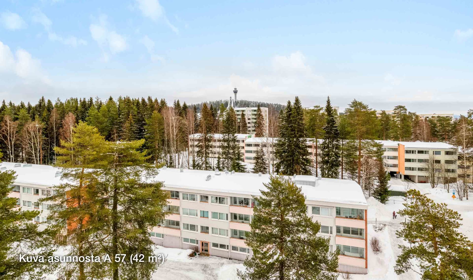 Myytävät asunnot Kuopio Puijonlaakso. Kuopion Hiihtomestari.