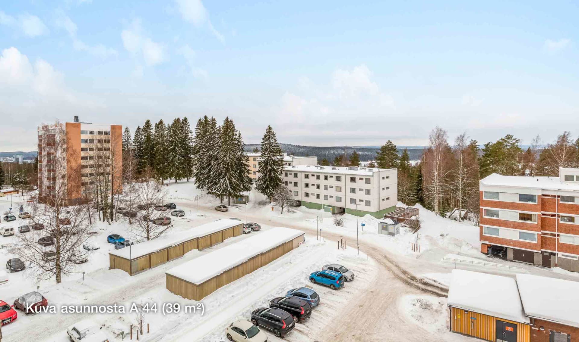 Myytävät asunnot Kuopio Puijonlaakso. Kuopion Hiihtomestari.