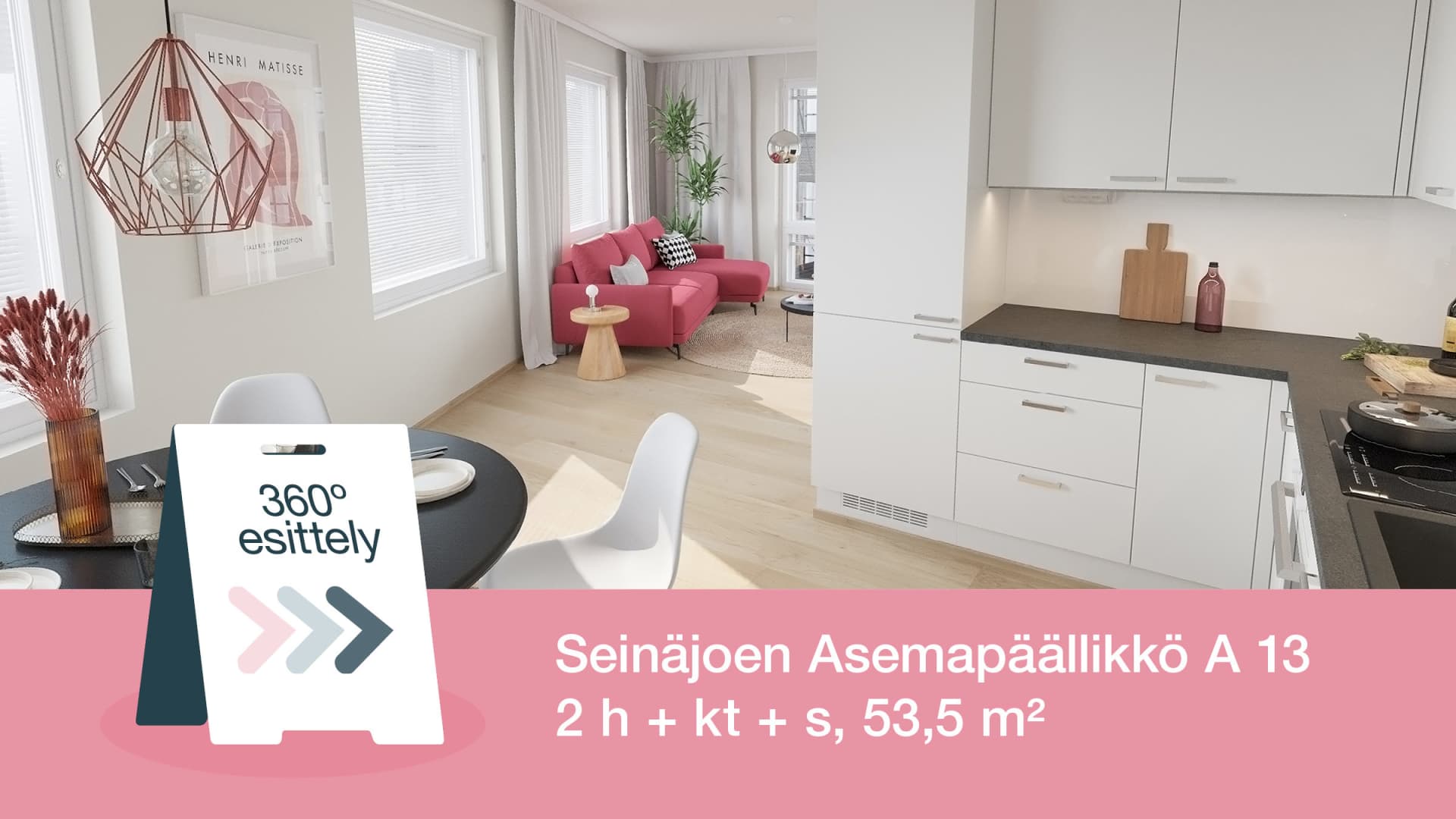 Myytävät asunnot Seinäjoen Asemapäällikkö. Keskusta. Veturikortteli.