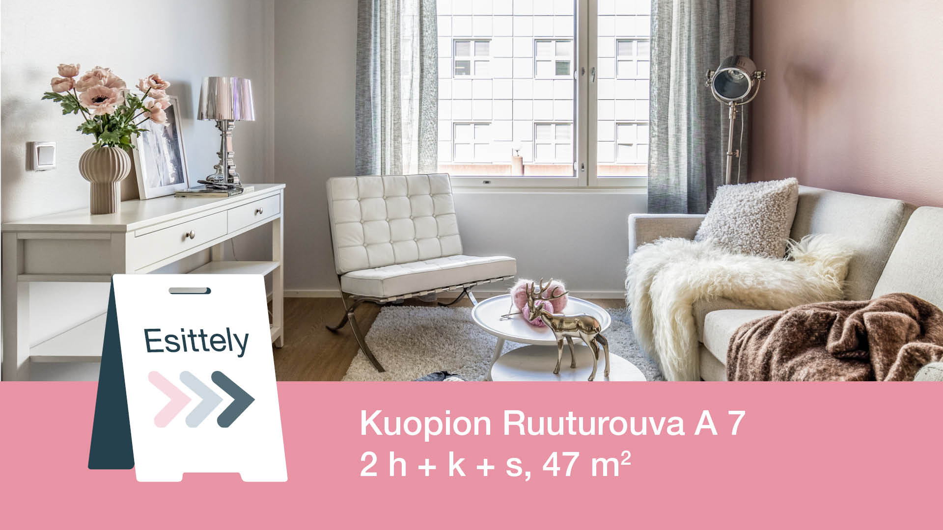 Myytävät asunnot Kuopion keskusta, Kuopion Ruuturouva