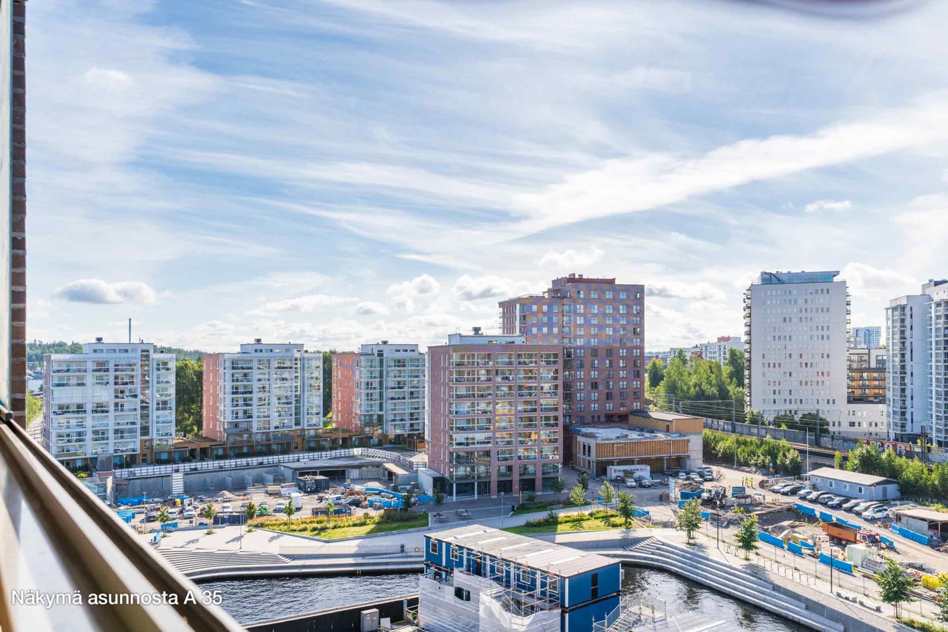 Myytävät asunnot Tampereen Ranta-Tampellassa. Tampereen Itäviitta. 