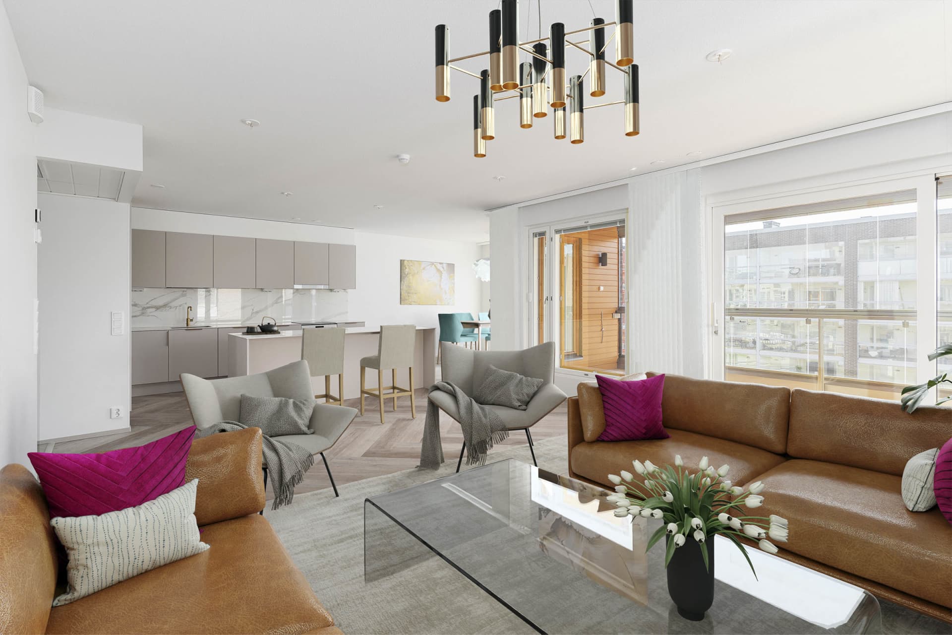 Myytävät asunnot Ranta-Tampellassa Tampereella