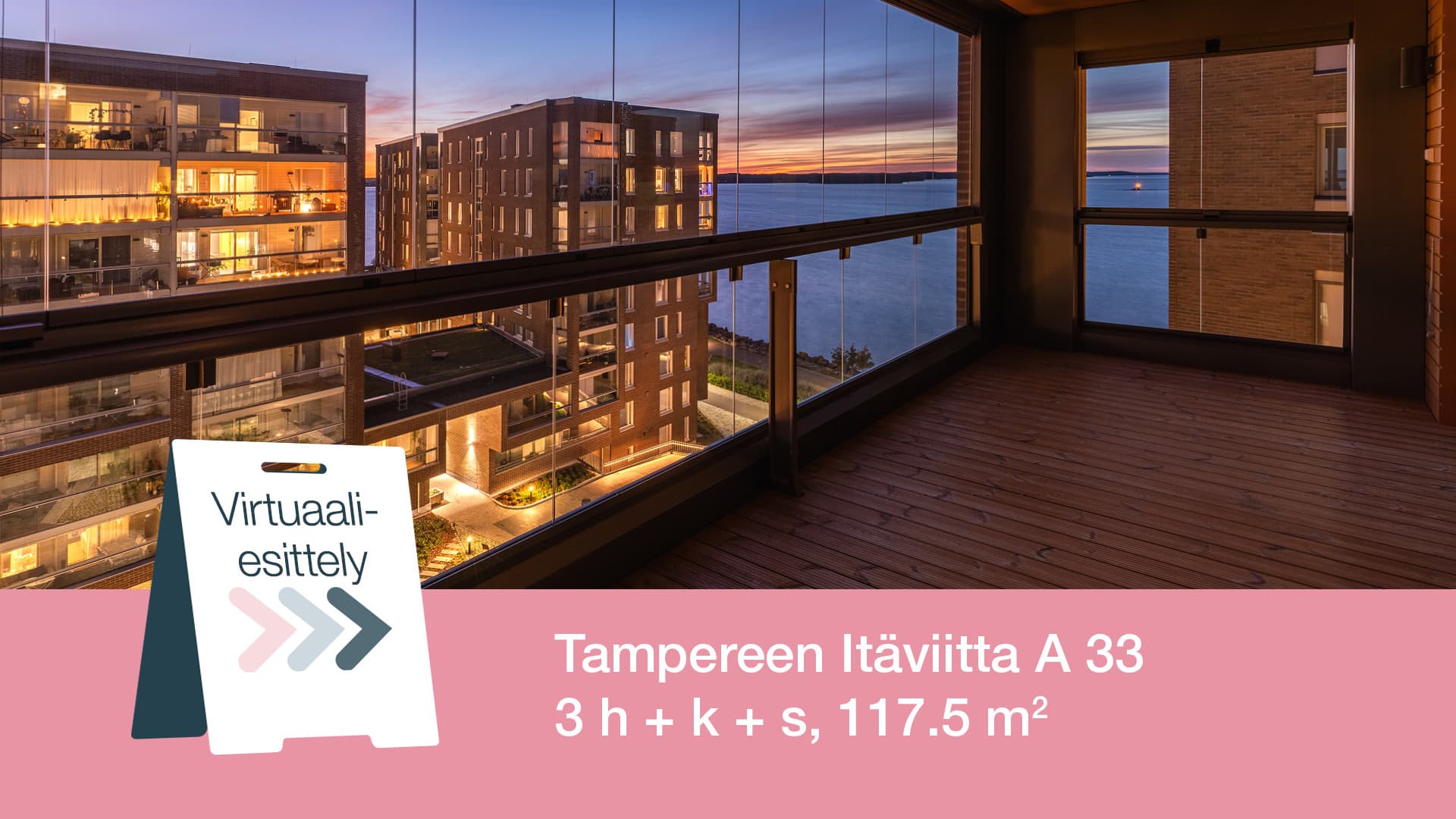Myytävät asunnot Ranta-Tampellassa Tampereella