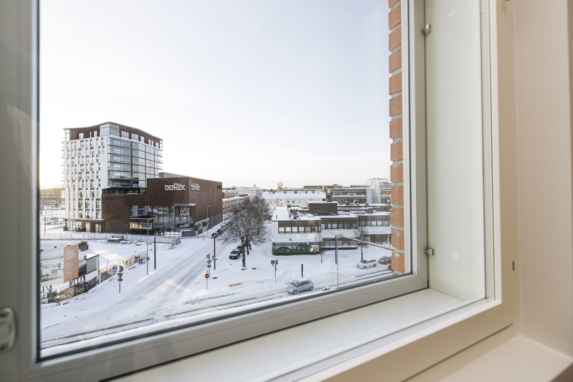 Myytävät asunnot Seinäjoen Veturikorttelissa.