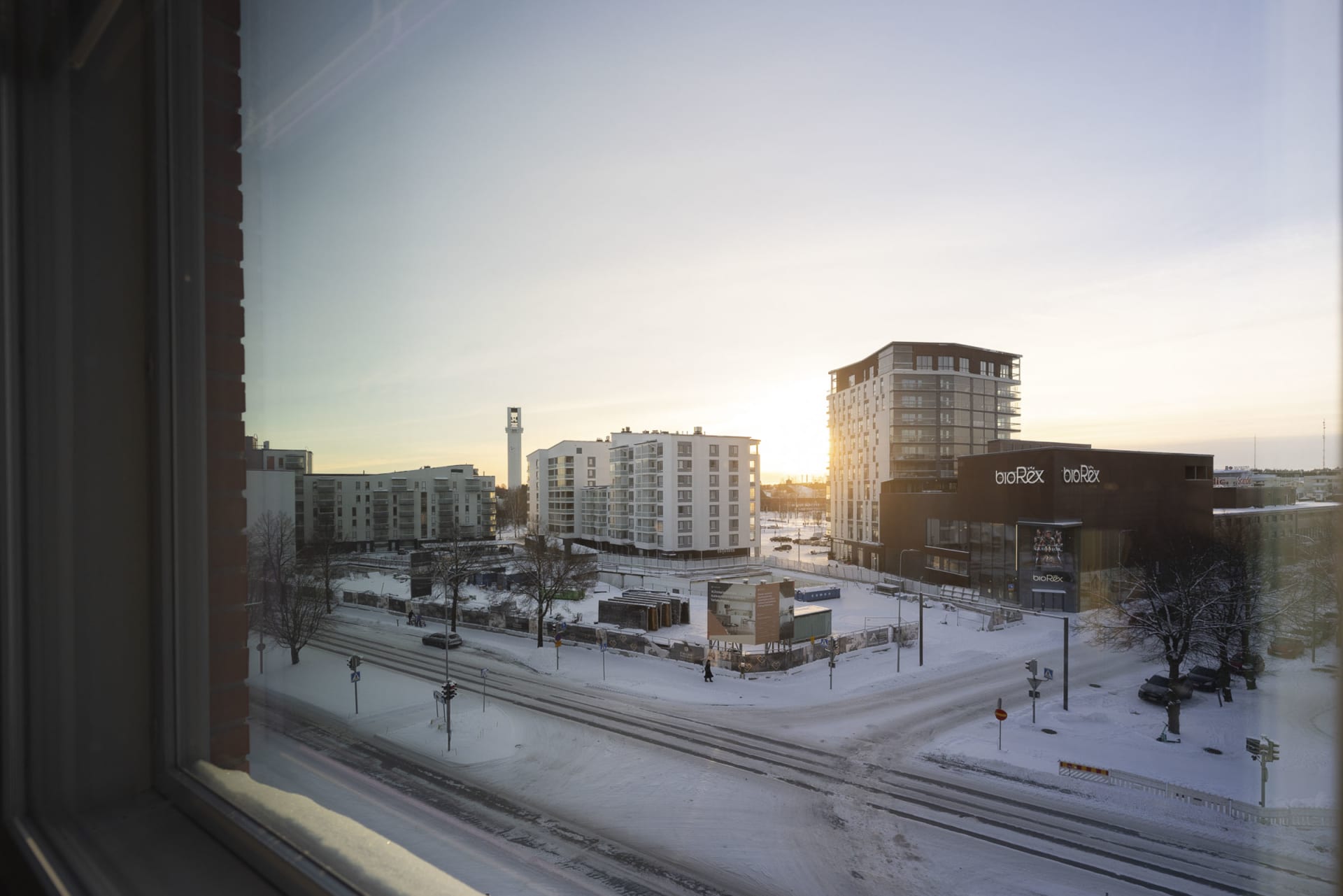 Myytävät asunnot Seinäjoen Veturikorttelissa.