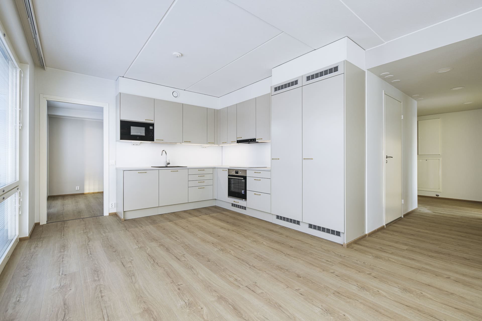 Myytävät asunnot Seinäjoen Veturikorttelissa.