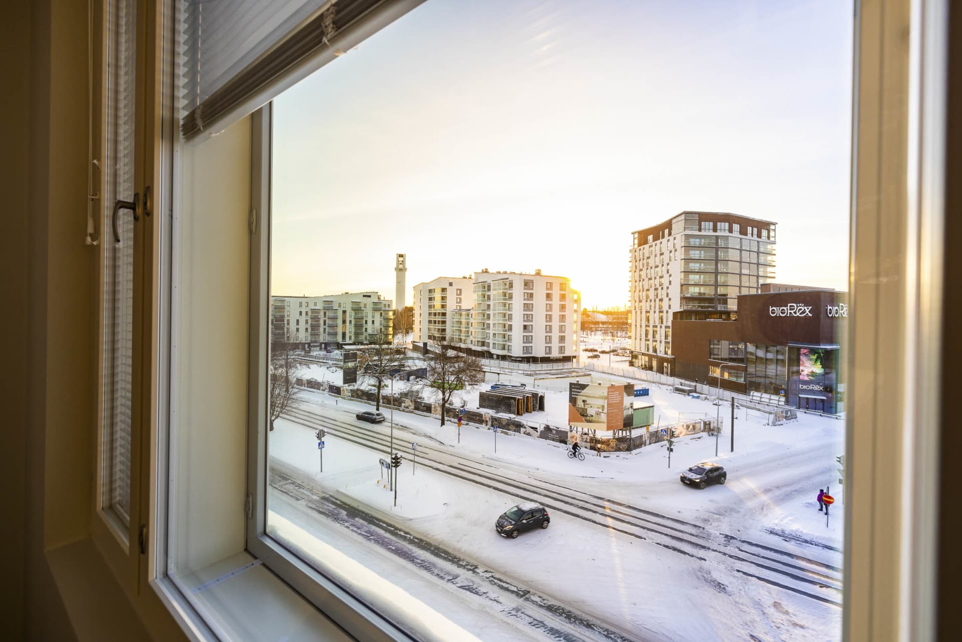 Myytävät asunnot Seinäjoen Veturikorttelissa.