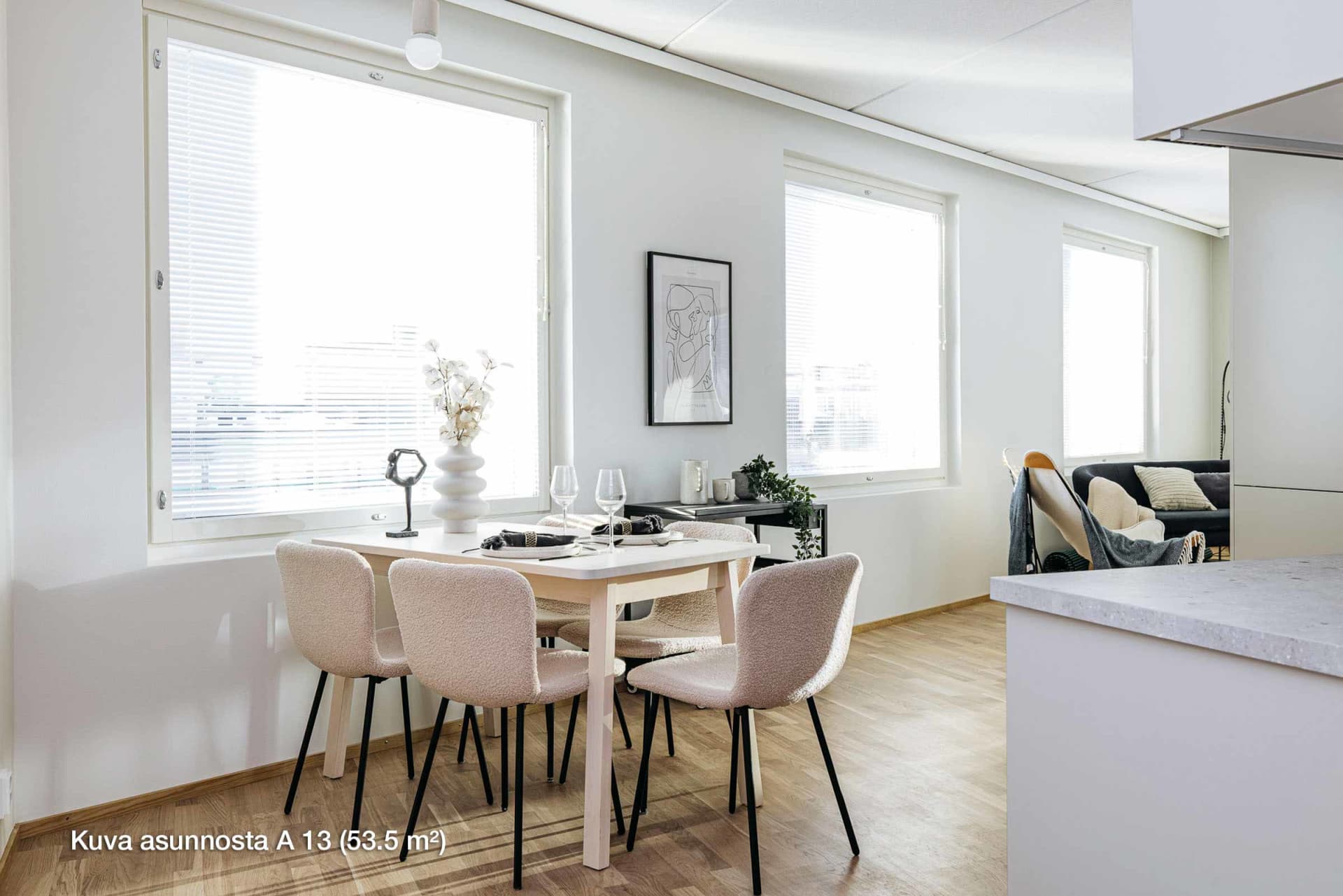 Myytävät asunnot Seinäjoen Veturikorttelissa
