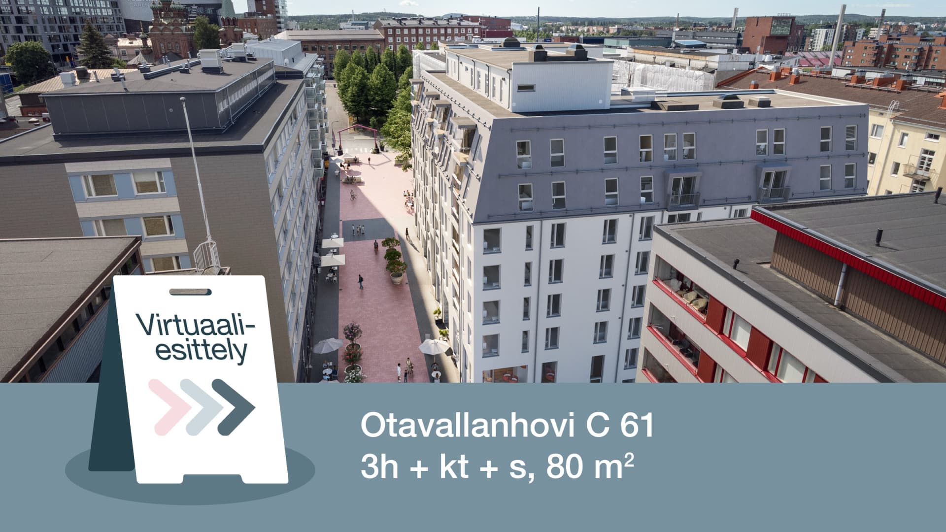 Myytävät asunnot Tampereen keskustassa. Otavallanhovin kodit ovat muuttovalmiita. 