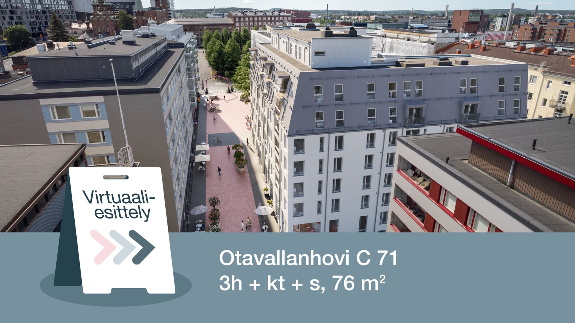 Myytävät asunnot Tampereen keskustassa. Otavallanhovin kodit ovat muuttovalmiita. 