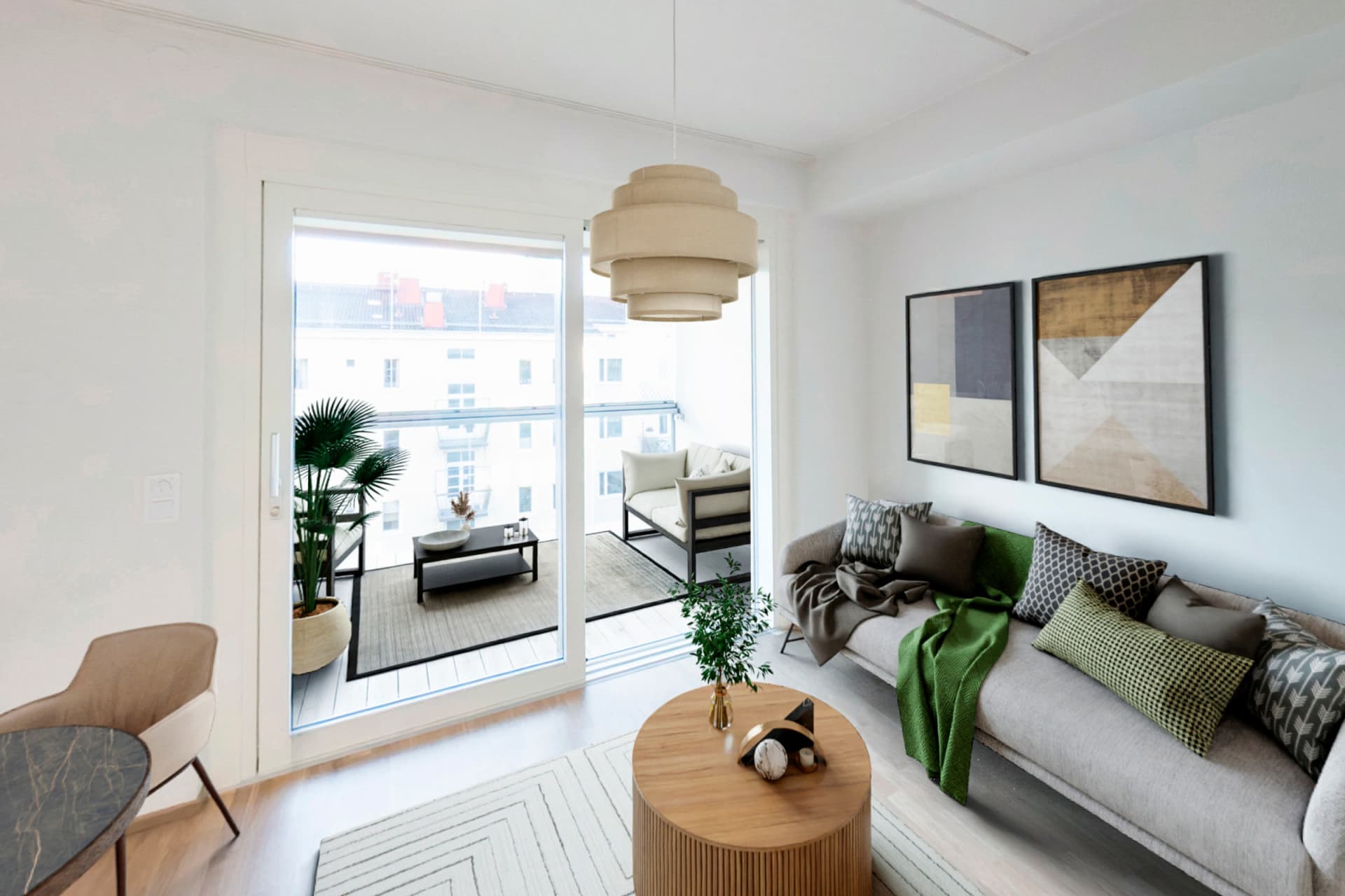 Myytävät asunnot Otavallanhovissa Tampereen keskustassa.