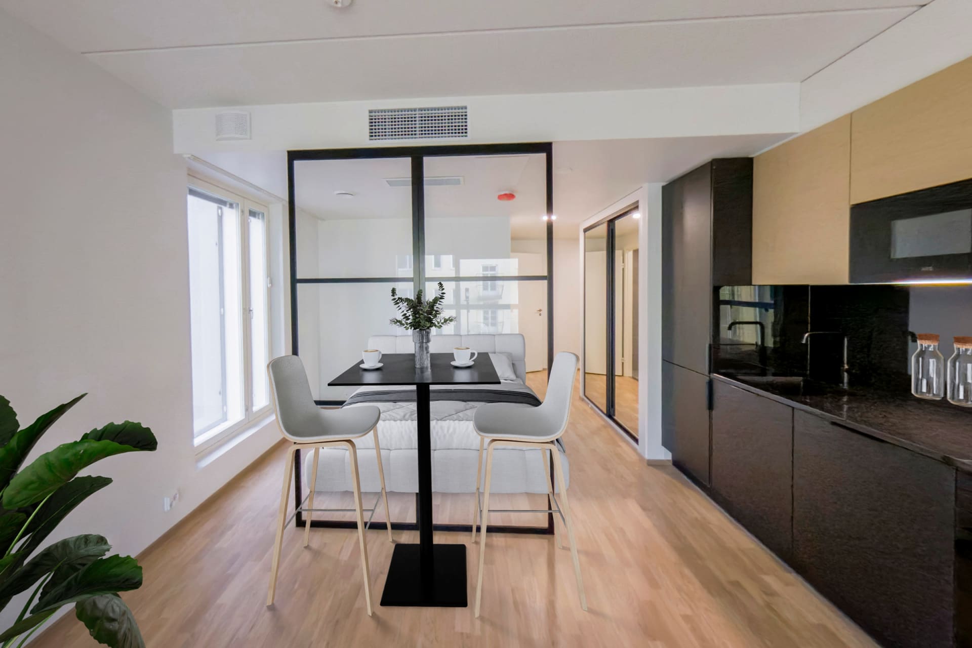 Myytävät asunnot Otavallanhovissa Tampereen keskustassa.