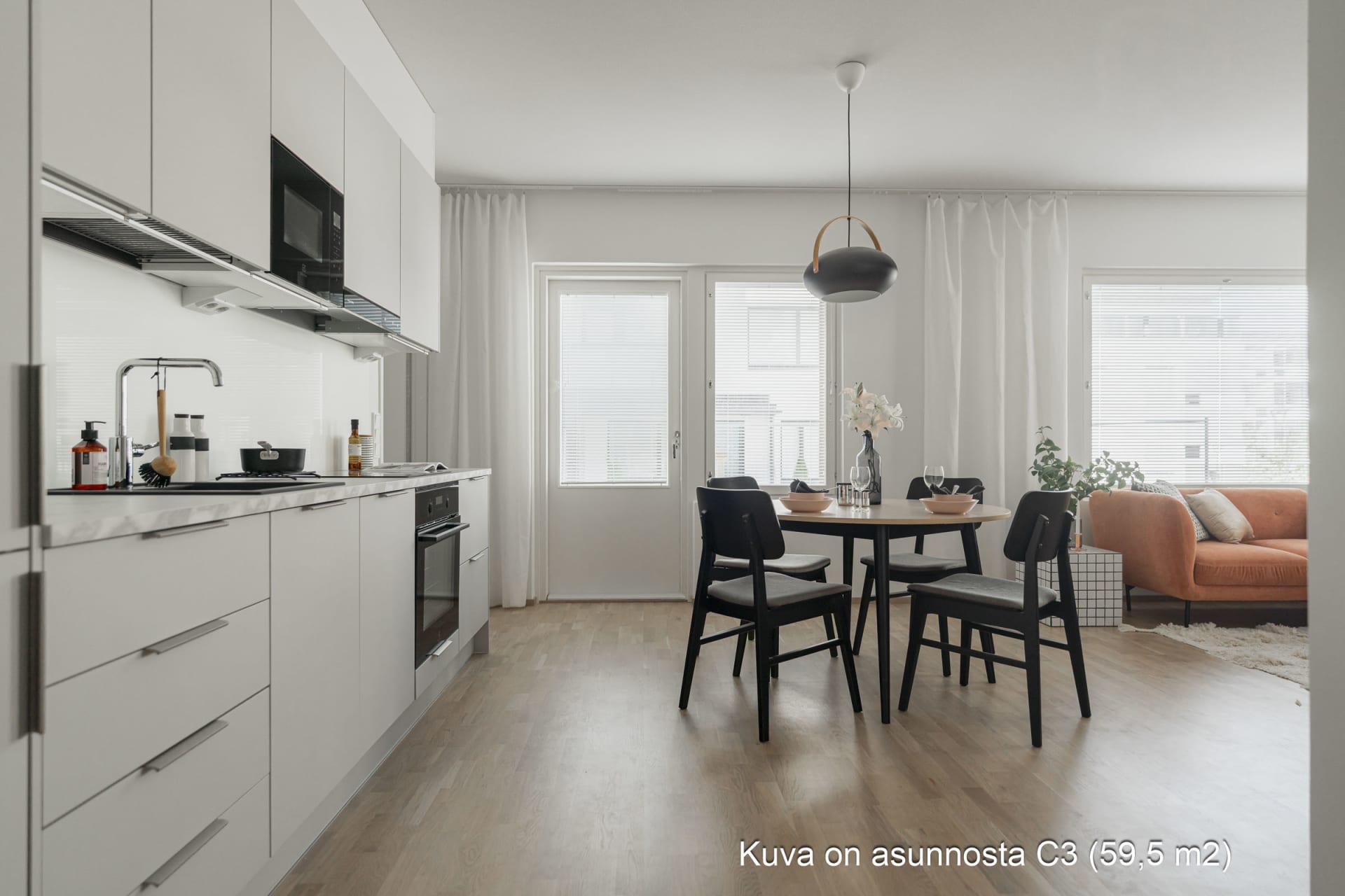 Myytävät asunnot Kuopion keskustassa. Kuopion Maaherra on savuton taloyhtiö. 