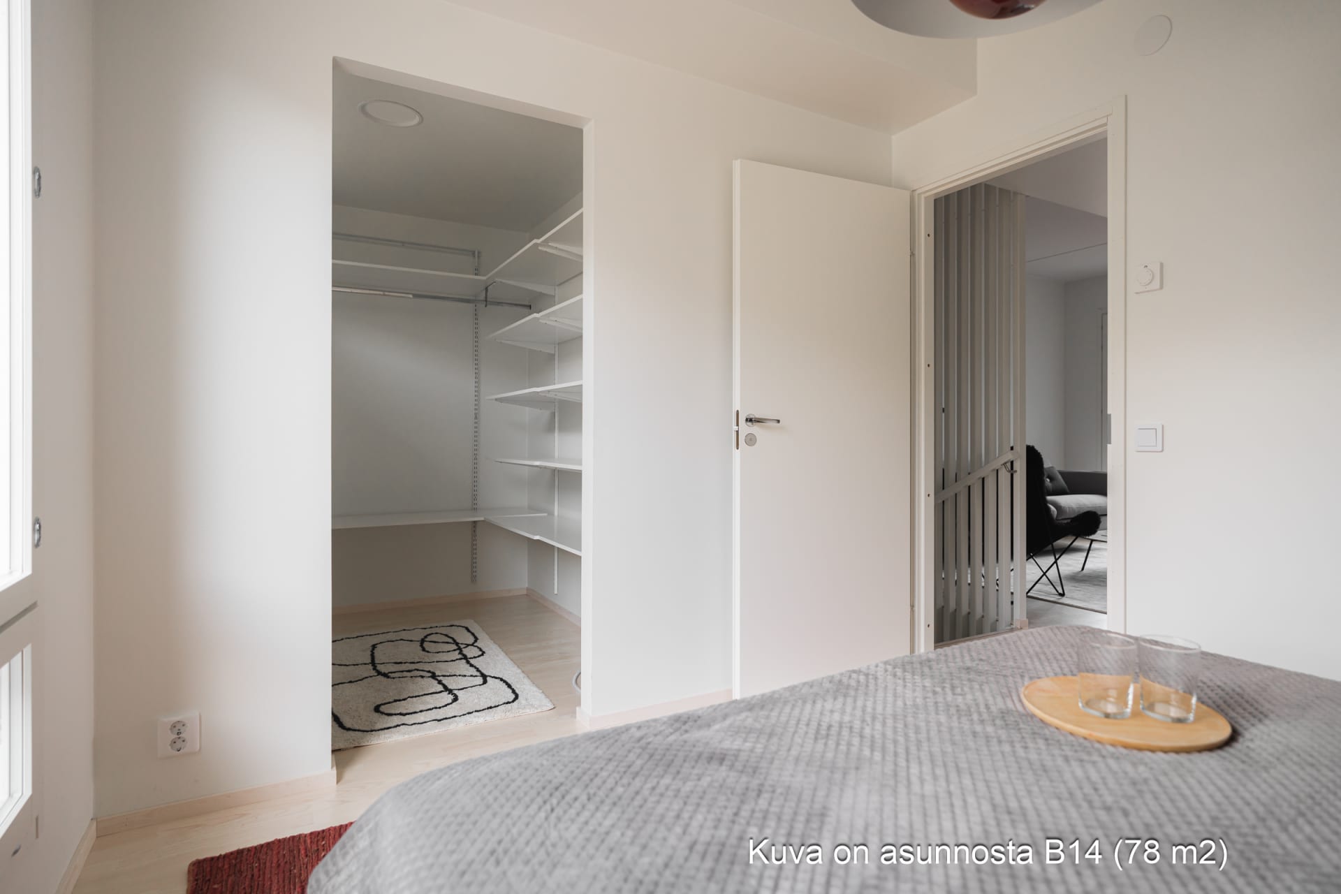 Myytävät asunnot Raaseporin Norra Marina, Tammisaari. Kuva on Raaseporin Norra Marinan asunnosta B 14.