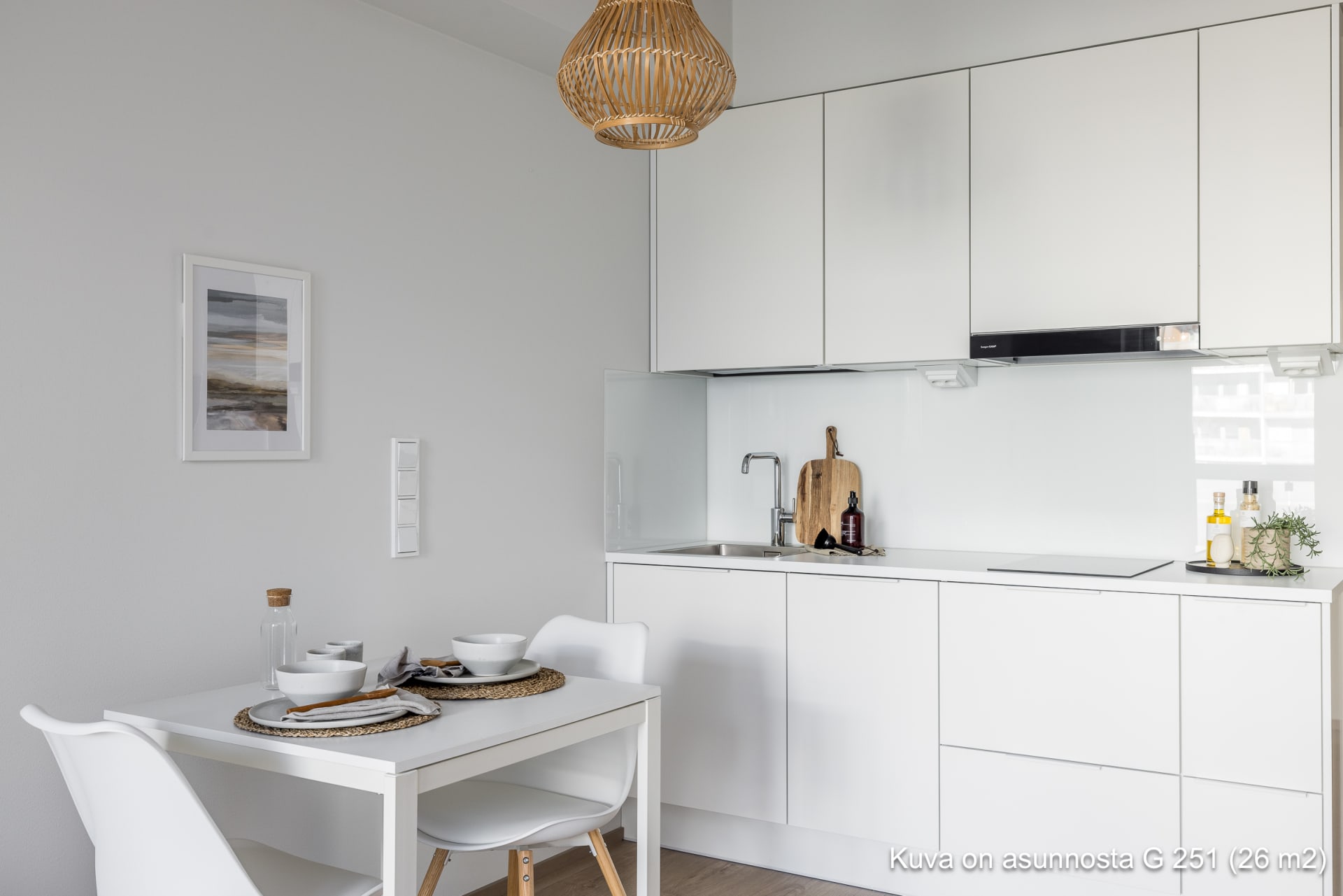 Myytävät asunnot Helsingin Gunnel, Arabianranta. Kuva on Helsingin Gunnelin asunnosta G 251.