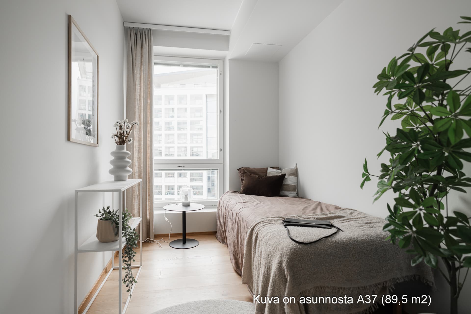 Myytävät asunnot Espoon Tuultentietäjä, Tapiola. Kuva on Espoon Tuultentietäjän asunnosta A 37.