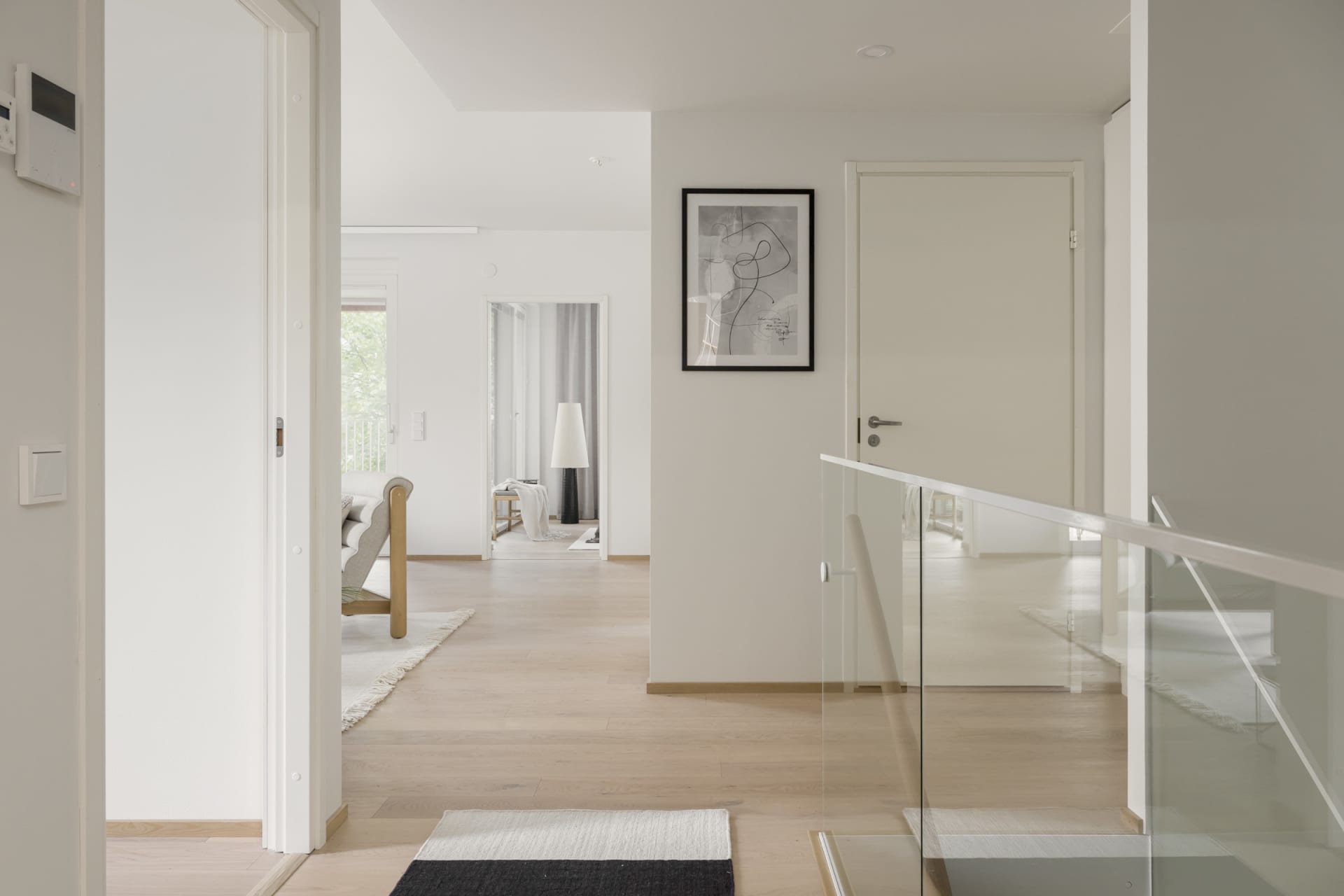 Myytävät asunnot, Helsingin Waltari, Töölöntulli, Meilahti, Stailattu kuva asunnosta A 1.