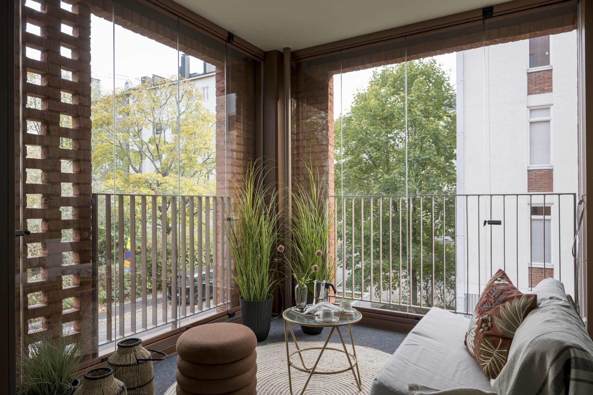 Myytävät asunnot, Helsingin Waltari, Töölöntulli, Meilahti, Stailattu kuva asunnosta A 1.