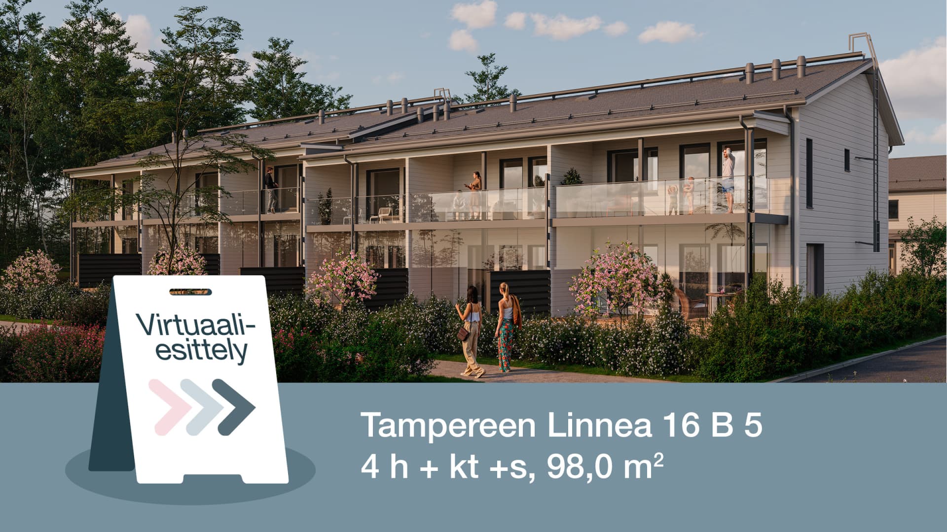 Myytävät asunnot Tampereen Niemenrannassa