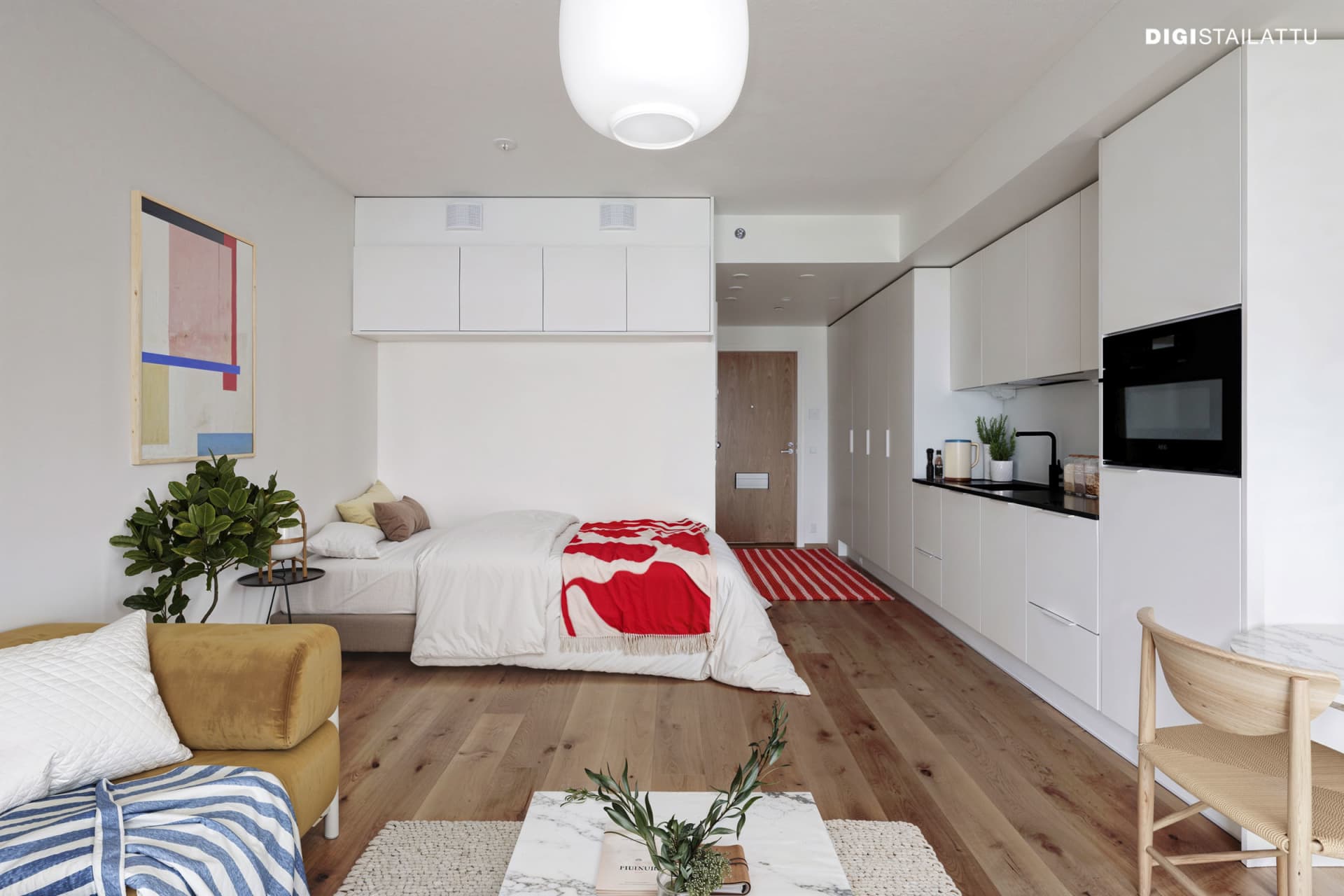 Myytävät asunnot Espoon Tuultentietäjä. Tapiola. Laadukkaita asuntoja kauppakeskus Ainoan yläkerrasta. 