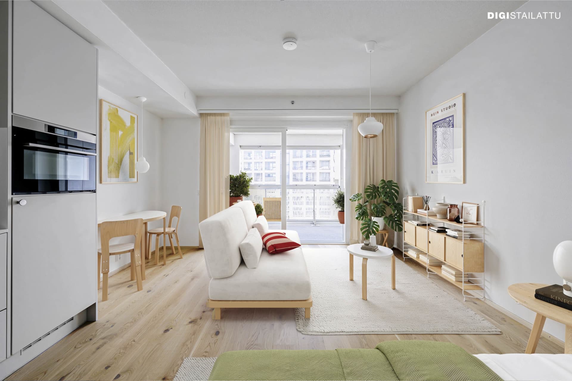 Myytävät asunnot Espoon Tuultentietäjä. Tapiola. Laadukkaita asuntoja kauppakeskus Ainoan yläkerrasta. 