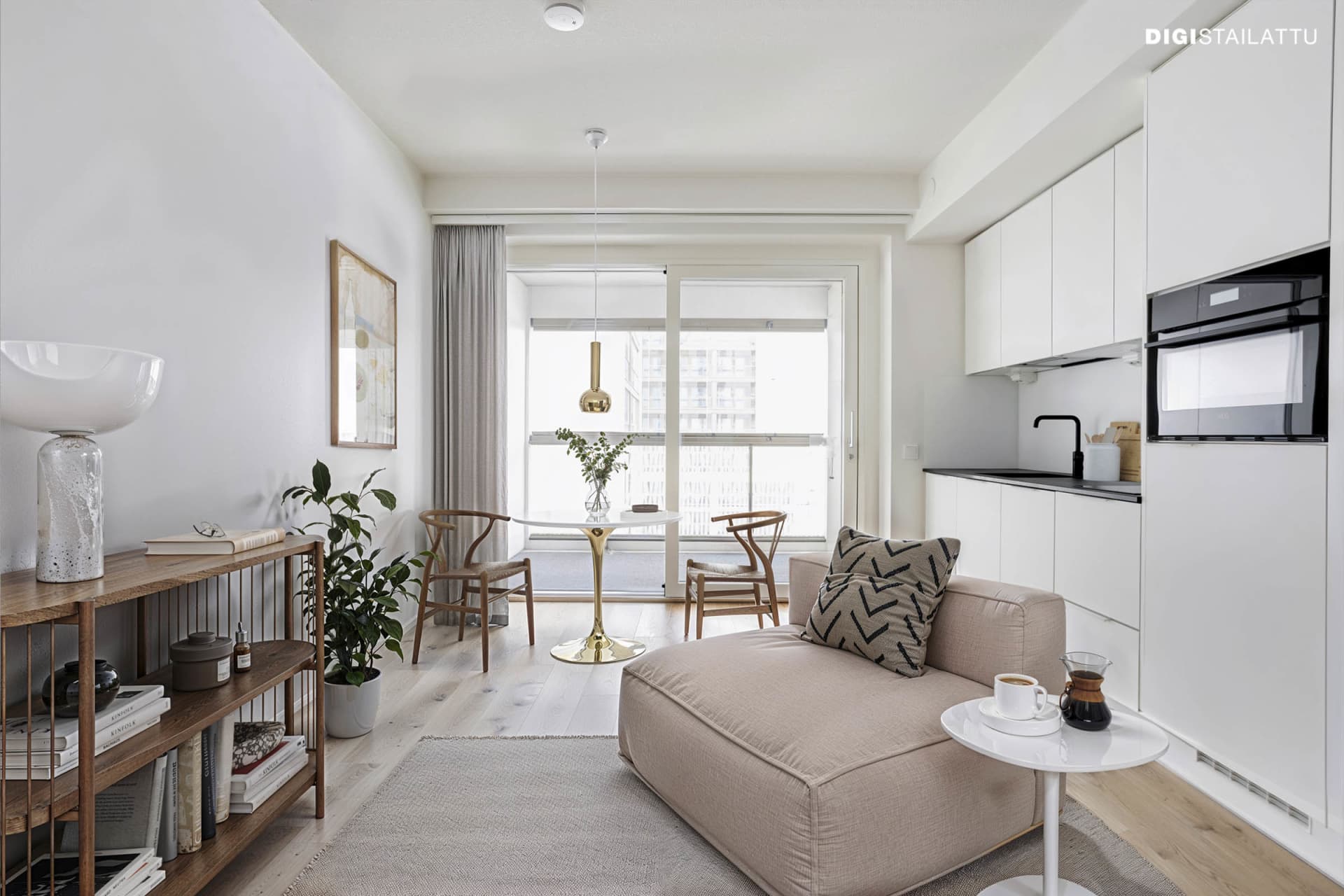 Myytävät asunnot Espoon Tuultentietäjä. Tapiola. Laadukkaita asuntoja kauppakeskus Ainoan yläkerrasta. 