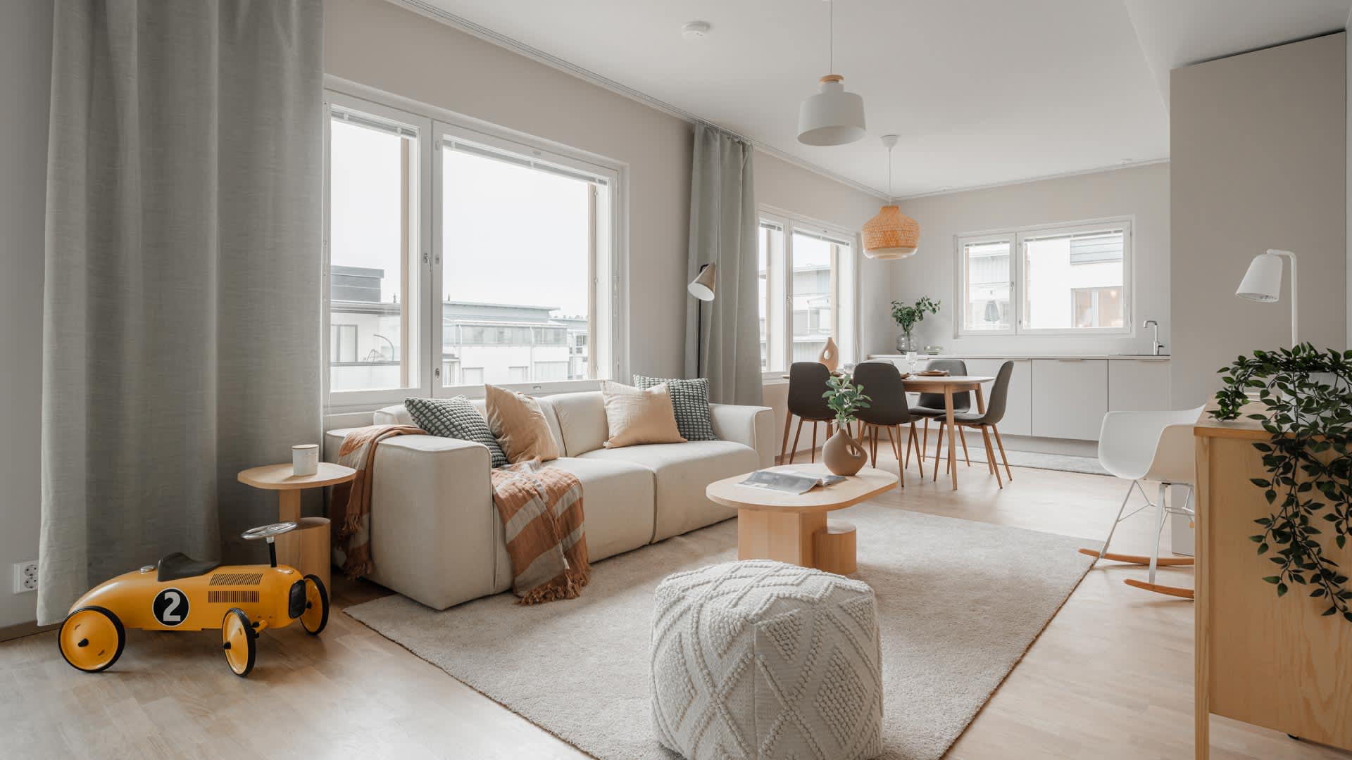 Myytävät asunnot Kuopion keskustassa, Maaherrankadulla. Kuopion Maaherran kodit ovat muuttovalmiita.