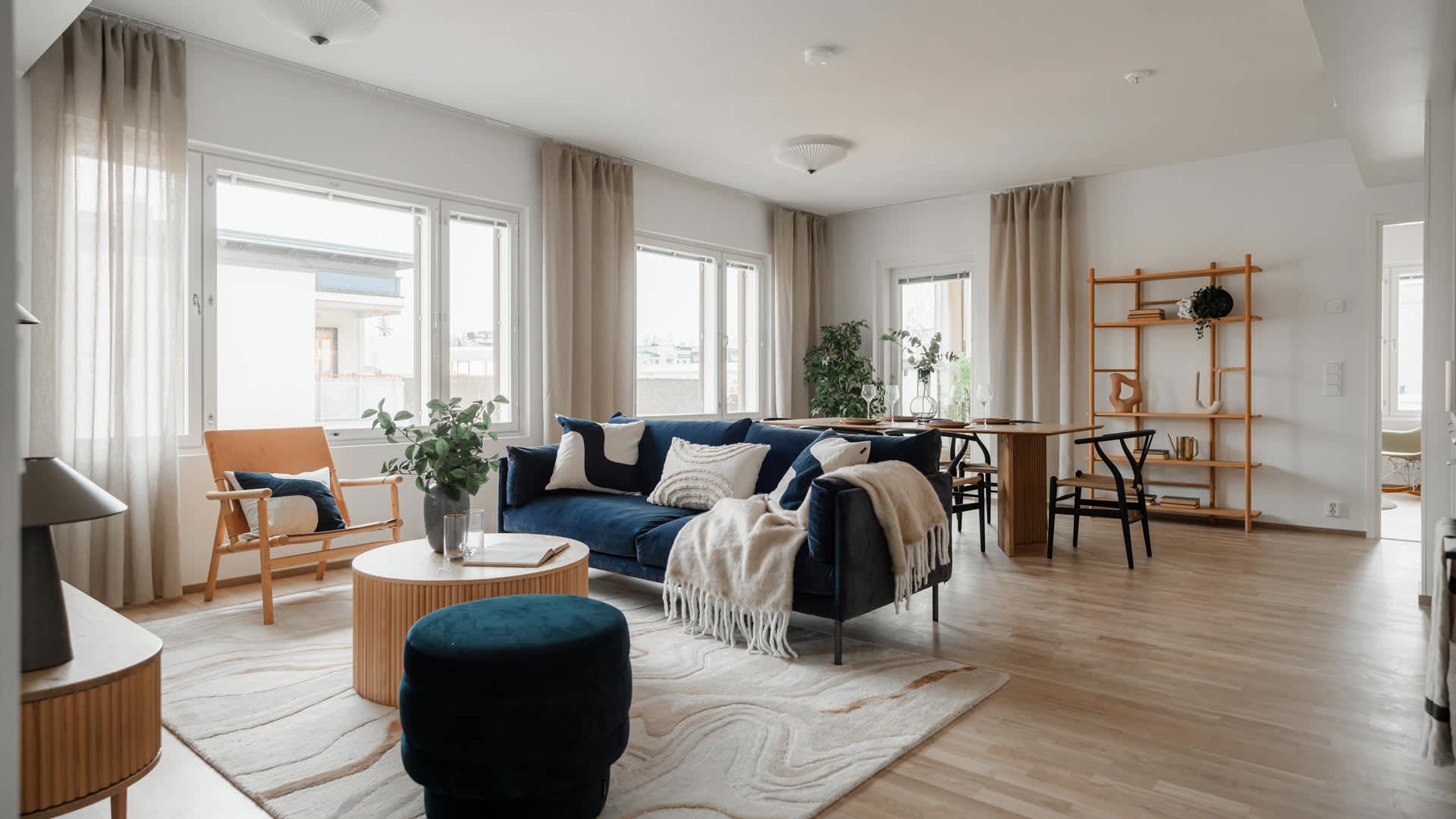 Myytävät asunnot Kuopion keskustassa, Maaherrankadulla. Kuopion Maaherran kodit ovat muuttovalmiita.