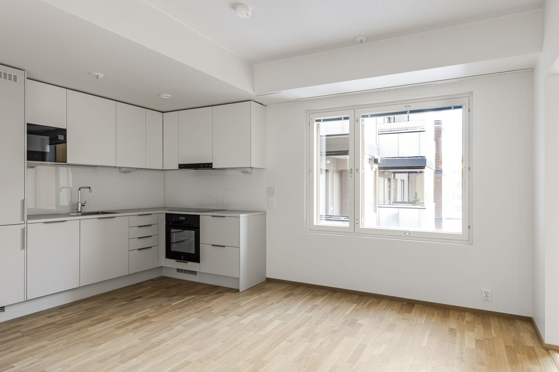 Muuttovalmiita koteja Kuopion keskustassa Maaherrankadulla