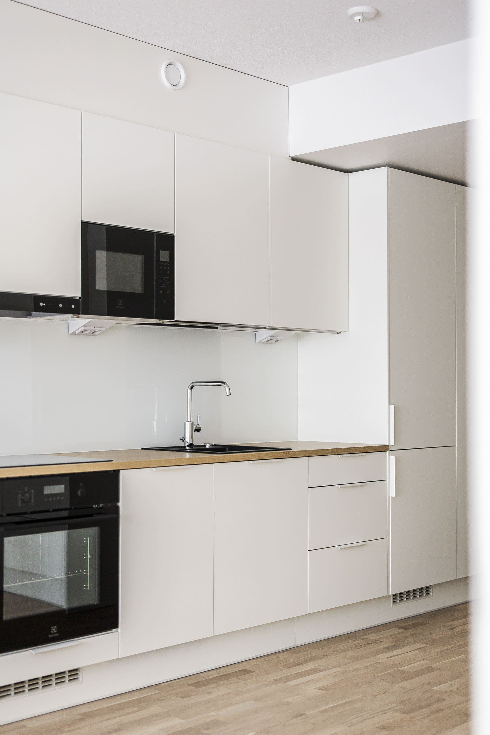 Muuttovalmiita koteja Kuopion keskustassa Maaherrankadulla