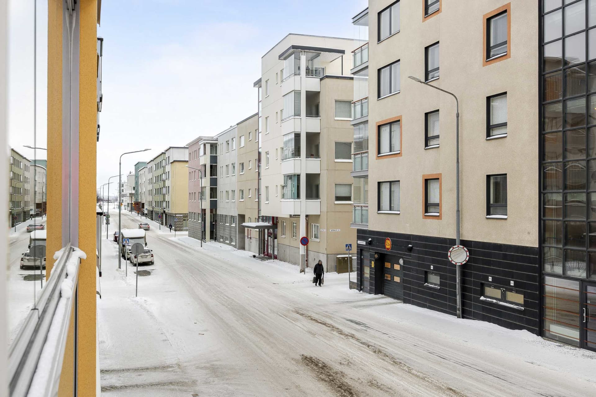 Muuttovalmiita koteja Kuopion keskustassa Maaherrankadulla